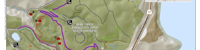 Bear Creek Redwoods Open Space Preserve – Multi-use Trail Alternative 3 Verbally Approved 